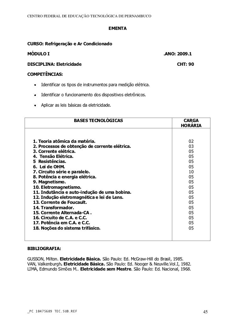 Refrigeracao curso