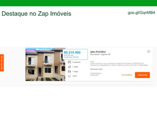 Destaque no Zap Imóveis goo.gl/GqnMB4
 