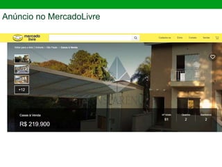 Anúncio no MercadoLivre
 