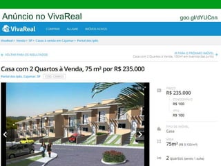 Anúncio no VivaReal goo.gl/dYUCnn
 