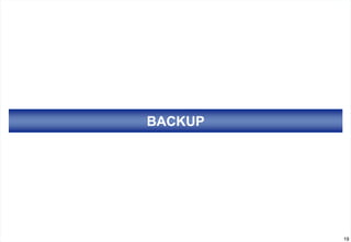 BACKUP




         19
 