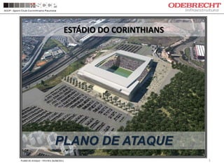 ESTÁDIO DO CORINTHIANS PLANO DE ATAQUE PLANO DE ATAQUE – FIFA REV 26/08/2011 1 