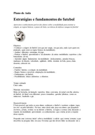 História Do Futsal, PDF, Futebol