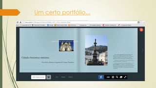 Um certo portfólio... 
