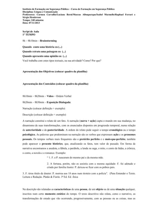 PDF) (DISSERTAÇÃO) SUBSÍDIOS PARA O PLANEJAMENTO DE CURSOS DE