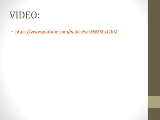 VIDEO:
• https://www.youtube.com/watch?v=sFWZKhxt2hM
 