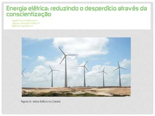 Figura 5– Usina Eólica no Ceará
 