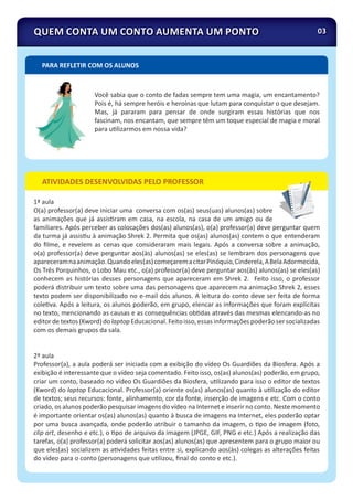 Plano de aula contos 3 ano | PDF