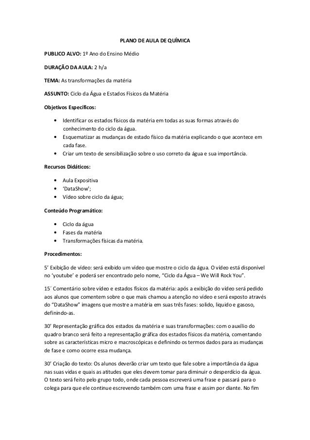 Curso de quimica online