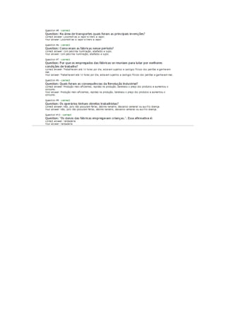 Plano de Aula - Revolução Industrial