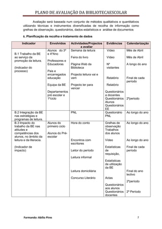 Plano de avaliaçaobe abilio