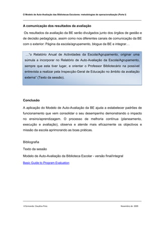 Plano De AvaliaçãO