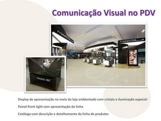  Cristais Swarovski não produzidos no Brasil,   sujeitos a problemas alfandegários Baixa diferenciação em termos de   qualidade com marcas concorrentesGriffes famosas com linhas de maquiagens já  consagradasOportunidadesAmeaças Aumento do volume de lojas de luxo nos  principais shoppings Baixa do dólar, intensificando o consumo  no exterior Entrada de novos produtos que prometem  maquiar, tratando a pele O Brasil é o 3º. Maior consumidor de    cosméticos do mundo As mulheres brasileiras estão entre as mais   vaidosas do mundo O mercado de luxo cresce a cada ano no    Brasil Oportunidade de crescimento para as duas  marcas com o lançamento do novo     produto.