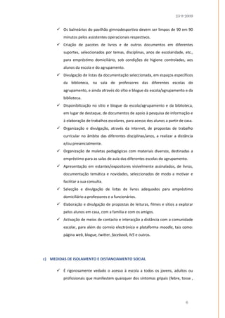 Plano De Contingencia 2009