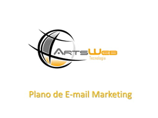 Plano de E-mail Marketing 
