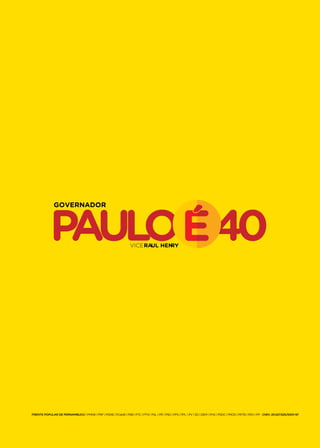 GOVERNADOR 
VICE RAUL HENRY 
