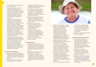 51 
com objetivo de fortalecer a rede 
socioassistencial; 
k. Ampliar o Programa Vida Nova 
- Pernambuco Acolhendo a 
População em Situação de Risco e 
Rua, com a implantação de novos 
espaços de acolhimento a famílias 
e indivíduos nessa situação, 
promovendo ações de proteção 
social especial e resgatando a 
cidadania; 
l. Ampliar o Programa Patronato 
Penitenciário de Pernambuco, 
responsável pela fiscalização, 
monitoramento e reinserção social 
dos reeducandos em regime 
aberto, semiaberto e em liberdade 
condicional. Esse patronato exerce 
as funções de acompanhamento 
de processos, atenção psicossocial, 
pedagógica e de inclusão 
produtiva, interiorizando as ações 
e dando novas oportunidades a 
essa população, visando diminuir a 
reincidência criminal; 
m. Ampliar as ações do Programa 
Chapéu de Palha para atendimento 
a trabalhadores rurais que sofrem 
com a entressafra da cana de 
açúcar na Zona da Mata, da 
fruticultura irrigada do Vale do 
São Francisco e da atividade 
pesqueira artesanal, inclusive com 
a modernização do programa de 
qualificação profissional. 
2. Pessoas com deficiência 
a. Consolidar a Política Estadual da 
Pessoa com Deficiência e fortalecer 
o Conselho Estadual de Defesa dos 
Direitos da Pessoa com Deficiência 
(CONED); 
b. Criar programas que assegurem 
a inclusão social e econômica 
da pessoa com deficiência, com 
destaque para a prática esportiva e 
qualificação profissional; 
c. Promover o acesso das pessoas 
com deficiência à rede regular 
de ensino, com a adequação da 
infraestrutura e a presença de 
professores intérpretes, braillistas e 
instrutores de Libras; 
d. Ampliar o Programa PE Conduz, 
garantindo o deslocamento das 
pessoas com deficiência para 
tratamento de saúde e atividades 
de reabilitação; 
e. Assegurar o fornecimento 
de órteses, próteses, bolsas 
de ostomia e equipamentos 
de mobilidade de forma 
descentralizada; 
f. Assegurar a gratuidade no 
transporte intermunicipal para 
as pessoas com deficiência, bem 
como promover acessibilidade 
no transporte público da Região 
Metropolitana do Recife; 
g. Garantir a acessibilidade nos 
espaços públicos. 
3. Pessoas Idosas 
a. Fortalecer a Superintendência 
Estadual de Defesa e Promoção da 
Pessoa Idosa em sua missão de 
acompanhar a execução do Plano 
de Atenção Integrada da Pessoa 
Idosa; 
b. Consolidar o Conselho Estadual 
dos Direitos do Idoso em 
Pernambuco - CEDI/PE como 
um espaço democrático, em sua 
missão de orientar e coordenar a 
ampliação das políticas estaduais e 
municipais dos direitos da pessoa 
idosa; 
c. Ampliar o atendimento à pessoa 
idosa na rede estadual de saúde, 
oferecendo mais conforto, 
segurança e atendimento 
humanizado para o cuidado 
integral e multiprofissional, 
mediante a requalificação 
do Hospital Geral de Areias, 
transformando-o no Hospital de 
Referência da Pessoa Idosa, e 
disponibilização de maior número 
de profissionais especializados; 
d. Implantar programas para o 
envelhecimento ativo e preparação 
à aposentadoria, visando 
construir um novo projeto de 
vida, com aproveitamento da 
experiência e aptidões da pessoa 
idosa, envolvendo atualização 
profissional, trabalho voluntário, 
atividades esportivas e culturais; 
e. Apoiar as prefeituras municipais 
na criação de Centros-Dia, 
equipamentos voltados para 
aquele grupo da população idosa 
que necessita de cuidados e 
que não têm em sua residência, 
durante o dia, pessoas que possam 
atendê-lo; 
f. Instituir o Programa Humanidade 
para apoio às pessoas idosas 
que vivem nas Instituições de 
Longa Permanência de Idosos 
– ILPIs, com acompanhamento 
de psicólogos e terapeutas 
ocupacionais; 
g. Qualificar o atendimento à pessoa 
idosa nas delegacias. 
4. Crianças, adolescentes e jovens 
a. Universalizar, para todos os 
municípios de Pernambuco, 
o Plano de Desenvolvimento 
Infantil do Programa Mãe Coruja 
Pernambucana, visando o 
desenvolvimento da criança a 
partir de estímulos e brincadeiras 
na primeira infância; 
b. Apoiar os municípios na 
implantação e modernização 
de creches e pré-escolas, bem 
como na formação integral de 
educadores infantis; 
c. Implantar o Programa Estadual 
de Erradicação do Analfabetismo, 
com a criação de uma rede de 
ambientes de aprendizagem, em 
parceria com o Sistema S e outras 
instituições; 
 