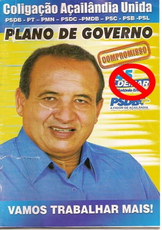 Plano De Governo Do Ildemar Gonsalves Dos Santos