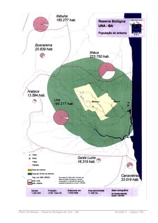Plano de Manejo – Reserva Biológica de Una – BA   Encarte 4 - página 105
 