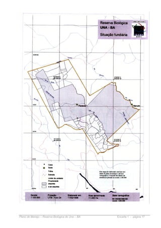 Plano de Manejo – Reserva Biológica de Una – BA   Encarte 1 - página 17
 
