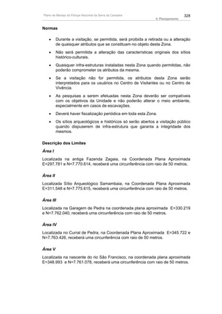 Plano de manejo completo