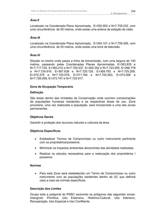 Plano de manejo completo