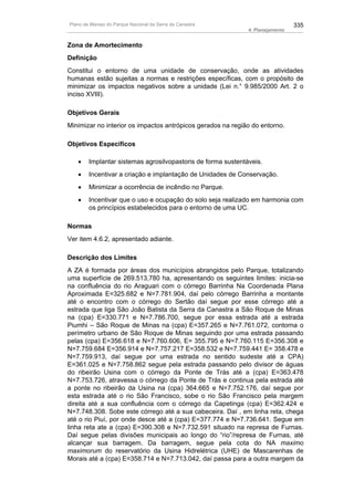 Plano de manejo completo