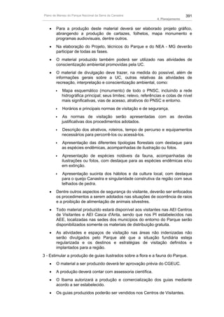 Plano de manejo completo