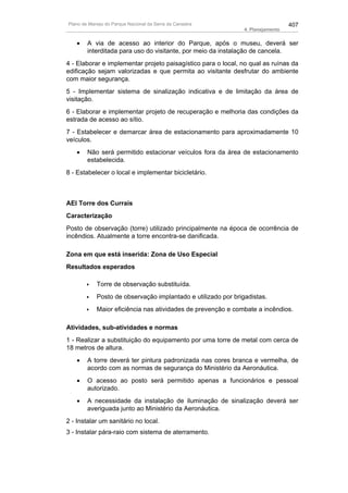 Plano de manejo completo