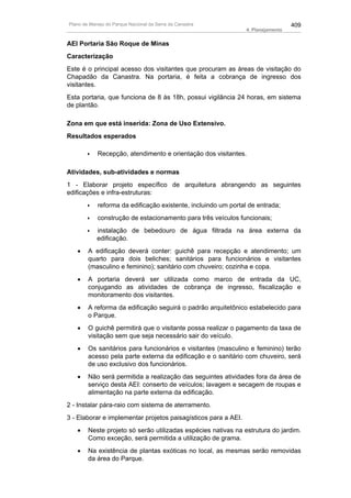 Plano de manejo completo