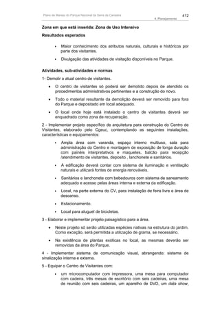 Plano de manejo completo