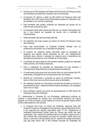 Plano de manejo completo