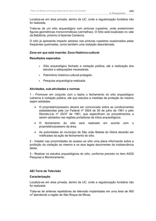 Plano de manejo completo