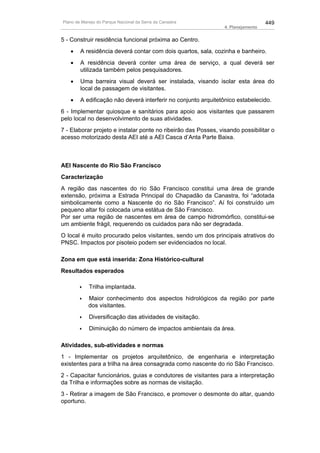 Plano de manejo completo