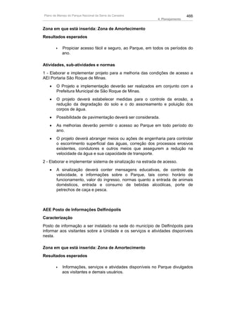 Plano de manejo completo