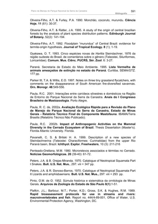 Plano de manejo completo