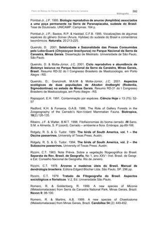 Plano de manejo completo