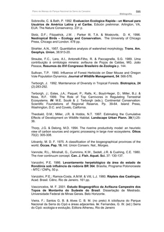 Plano de manejo completo