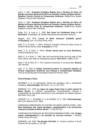 Plano de manejo completo