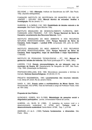 Plano de manejo completo