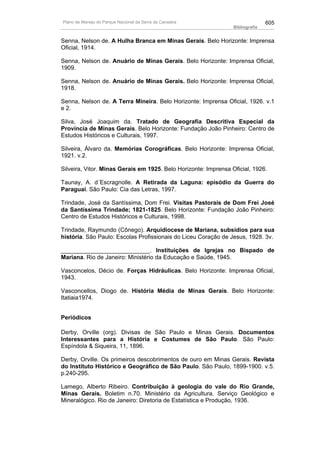 Plano de manejo completo