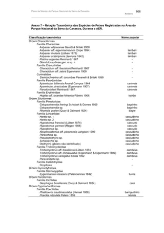 Plano de manejo completo