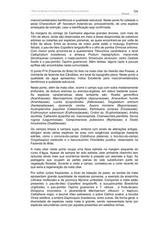 Plano de manejo completo