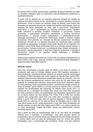 Plano de manejo completo