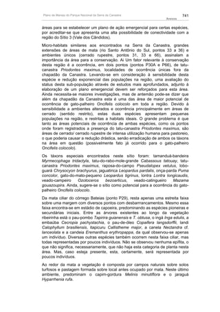 Plano de manejo completo