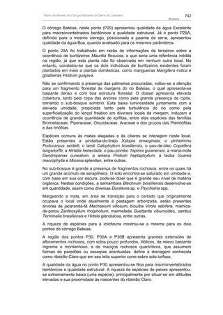 Plano de manejo completo