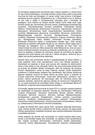 Plano de manejo completo