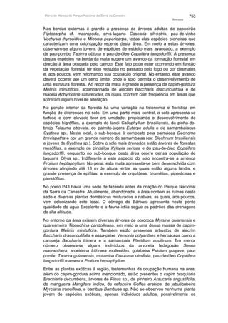 Plano de manejo completo