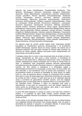 Plano de manejo completo