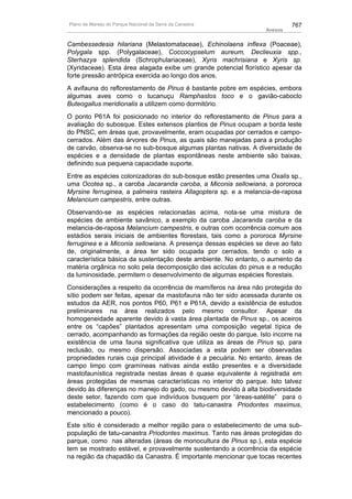 Plano de manejo completo